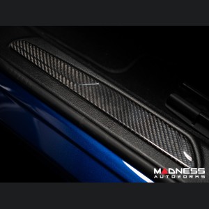 Alfa Romeo Giulia Door Sill Trim Kit - Carbon Fiber - Feroce Carbon